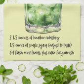 Mint Julep Cocktail Recipe Theedoek (Gevouwen)
