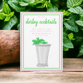 Mint Julep Derby Cocktail Party Kaart