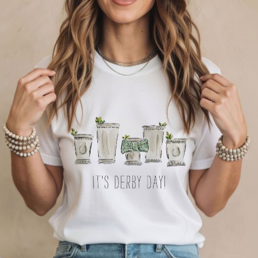 Mint Julep Derby Dag T-shirt