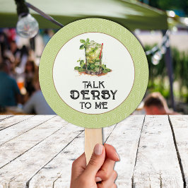 Mint Julep Derby Handwaaier