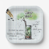 MINT JULEP DERBY PARTY PAPER BORD (Voorkant)