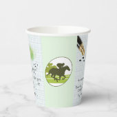 MINT JULEP DERBY PARTY PAPIEREN BEKER (Links)