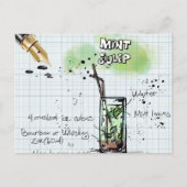 MINT JULEP DERBY PARTY UITNODIGING (Voorkant)