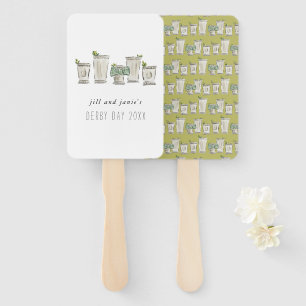 Mint Julep Horse Races Derby Day Handwaaier