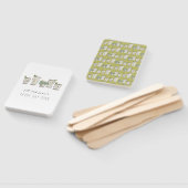 Mint Julep Horse Races Derby Day Handwaaier (Niet-gemonteerd)