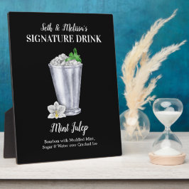 Mint Julep • PERSONALISEER deze Handtekeningdrank Fotoplaat