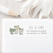 Mint Julep Return Address Labels (Insitu)
