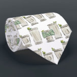 Mint Julep Stropdas<br><div class="desc">De coolste man in de buurt. Deze afspeelbare stropdas is uitgerust met waterverf geschilderde julep-bekertjes. Ideaal voor een jaarlijkse Kentucky Derby party of een cocktail uur met collega's. Bekijk de volledige Derby party suite!</div>