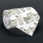 Mint Julep Stropdas<br><div class="desc">De coolste man in de buurt. Deze afspeelbare stropdas is uitgerust met waterverf geschilderde julep-bekertjes. Ideaal voor een jaarlijkse Kentucky Derby party of een cocktail uur met collega's. Bekijk de volledige Derby party suite!</div>