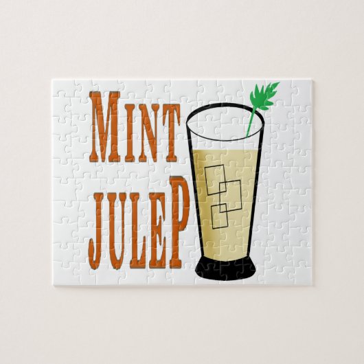 Mint julep-tijd legpuzzel (Horizontaal)