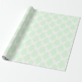 Mint kerstboom cadeaupapier (Uitgerold)