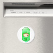 Mint kokeshi magneet (Insitu (Vaatwasser))