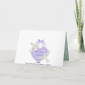 Mint Lace Bruiloft - Dank je Bedankkaart (Achterkant)