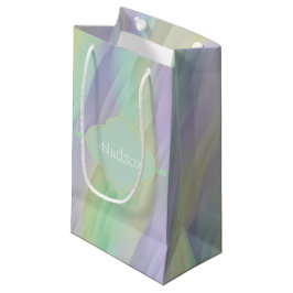 Mint Lavender Yellow Monogram Klein Cadeauzakje