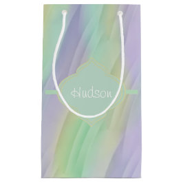 Mint Lavender Yellow Monogram Klein Cadeauzakje