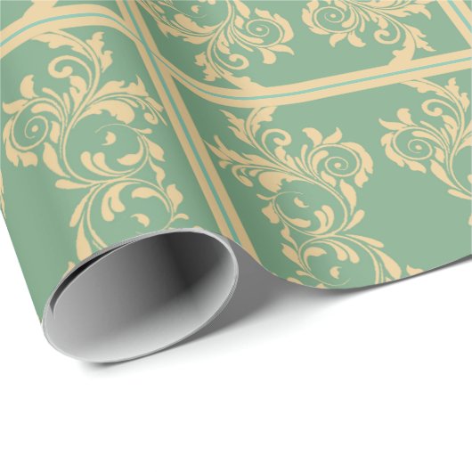 Mint Leaves Cadeaupapier (Rol Hoek)