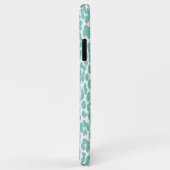 Mint Leopard Pattern Case-Mate iPhone Case (Achterkant/rechts)