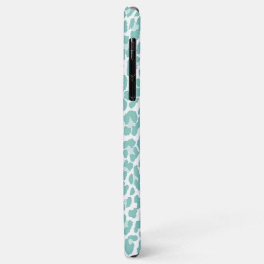 Mint Leopard Pattern Case-Mate iPhone Case (Achterkant/links)