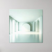 Mint Light Gallery Canvas Afdruk (Voorkant)
