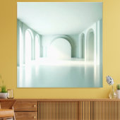 Mint Light Gallery Canvas Afdruk (Insitu (Woonkamer))