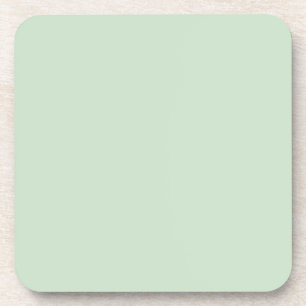 Mint Light Pastel Green Solid Color SW 6736 Bier Onderzetter