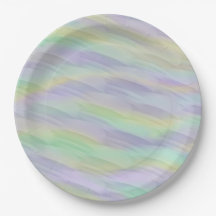 Mint Lila Geel Abstract