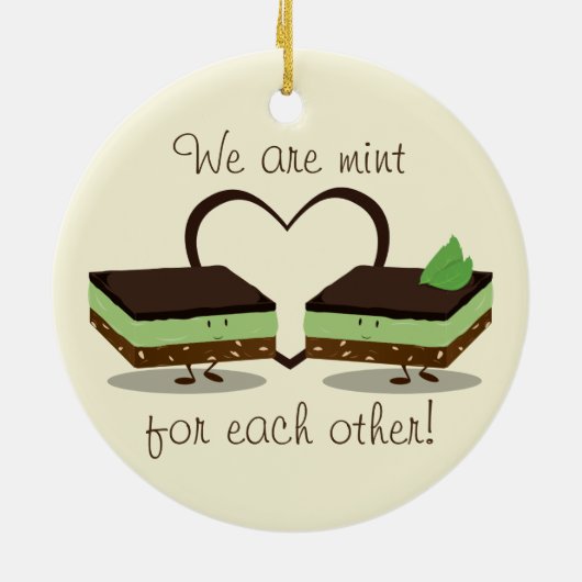 Mint Love Nanaimo Bars | ORNAMENT (Achterkant)