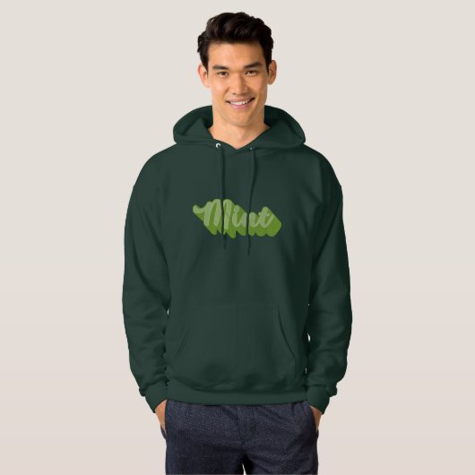 MINT, Mancunian, Manchester Slang Dialect Hoodie (Voorkant volledig)