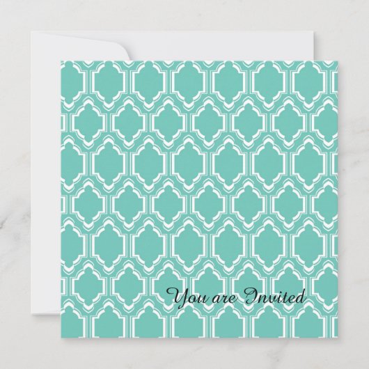 Mint Marokkaanse verjaardag Kaart (Voorkant)