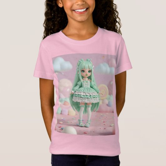 Mint Marshmallow T-shirt (Voorkant)