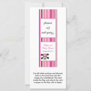 Mint Matchbook Girly Pink Punk Rock Skull