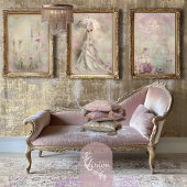 Mint Mauve Romance, Hummingbird Lady & Parasol Tissuepapier