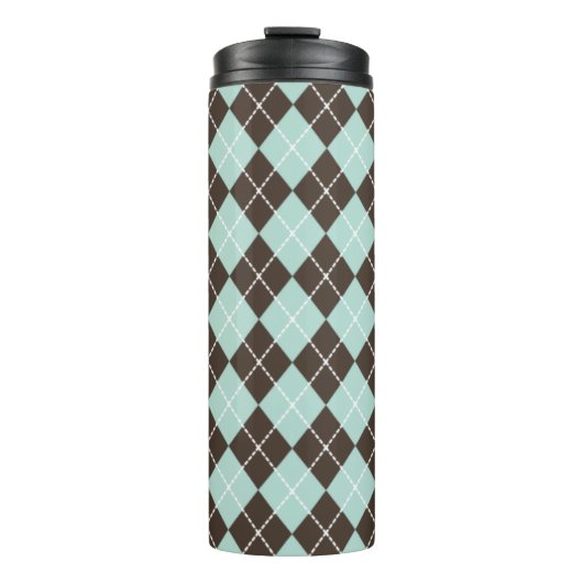 Mint Mocha Coffee Tumbler Thermosbeker (Voorkant)