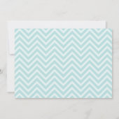 Mint Modern Wedding sparen de Datum Save The Date (Achterkant)