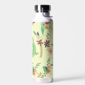  Mint Monogram Floral Waterfles (Links)