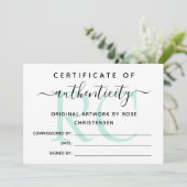 Mint Monogram Groter Certificaat van Authenticitei (Staand voorkant)