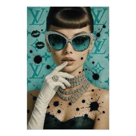 Mint Monogram Muse Perfect Poster (Voorkant)