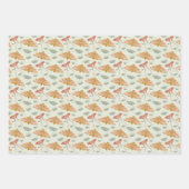 Mint Moth Wrapping Paper Sheet Set (Voorkant)
