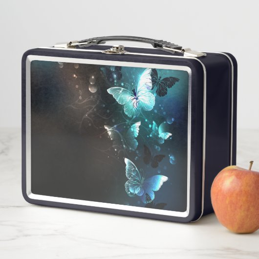 Mint Night Butterflies (In situ)