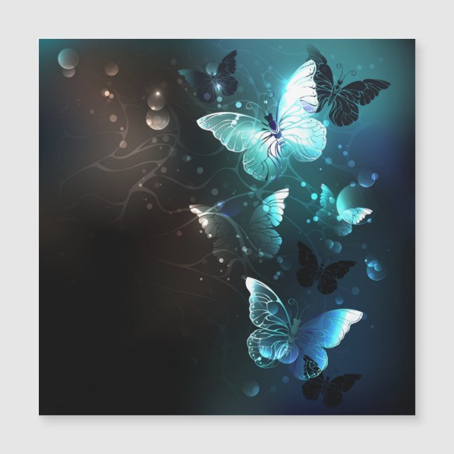 Mint Night Butterflies (Voorkant)