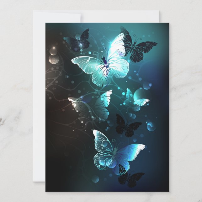 Mint Night Butterflies (Voorkant)