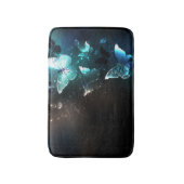 Mint Night Butterflies Badmat (Voorkant Verticaal)