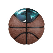 Mint Night Butterflies Basketbal (Rechts)