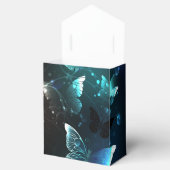 Mint Night Butterflies Bedankdoosjes (Geopend)