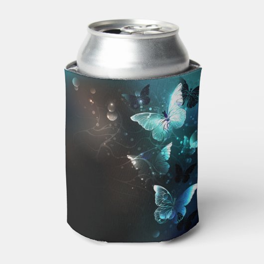 Mint Night Butterflies Blikjeskoeler (Blikje Voorkant)