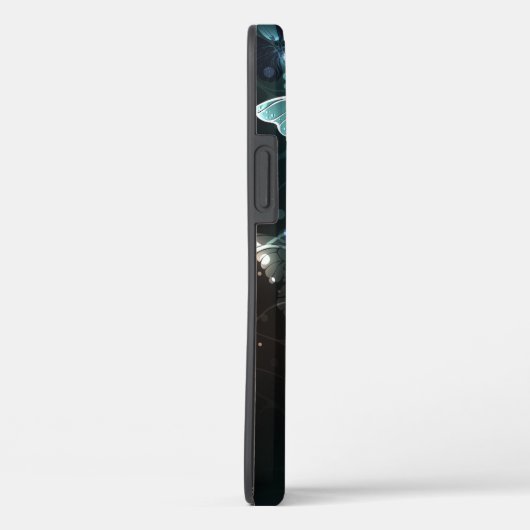Mint Night Butterflies Case-Mate iPhone Case (Achterkant / Rechts)