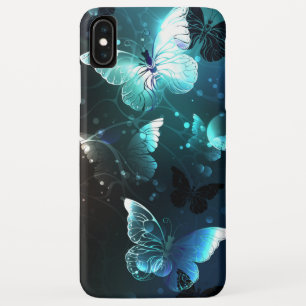 Mint Night Butterflies Case-Mate iPhone Case