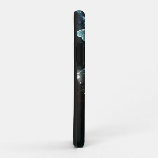 Mint Night Butterflies Case-Mate iPhone Case (Achterkant/rechts)