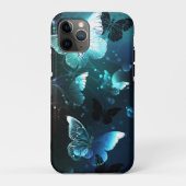 Mint Night Butterflies Case-Mate iPhone Case (Achterkant)