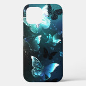 Mint Night Butterflies Case-Mate iPhone Case (Achterkant)